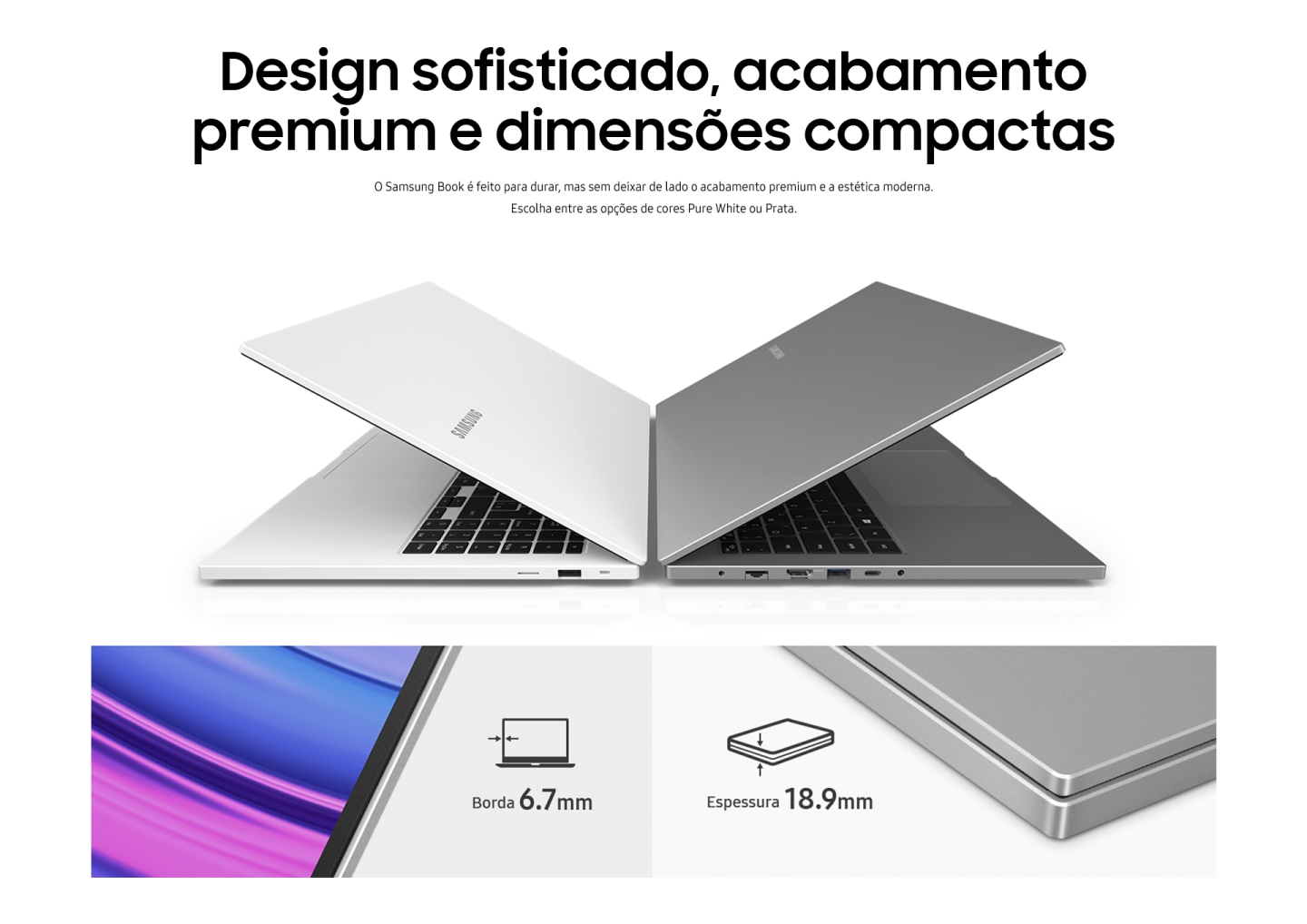 Notebook Samsung Book X50 - Intel Core i7-10510U 8GB (GeForce MX110 2GB) 1TB Tela 15,6 Windows 10